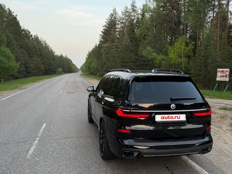 2023 BMW X7 40d I (G07) Рестайлинг, чёрный, 11300000 рублей, вид 2