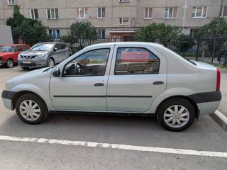 2006 Renault Logan I, зелёный, 200000 рублей, вид 4