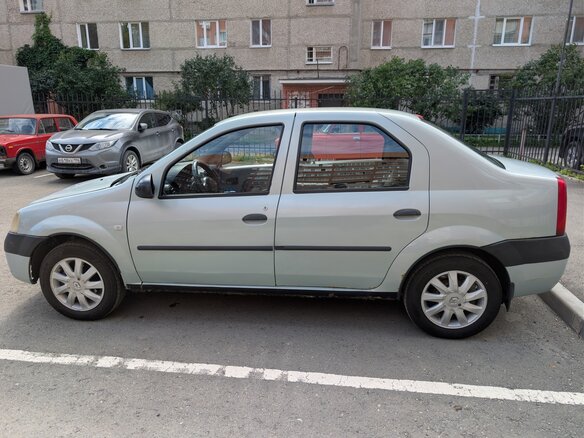 2006 Renault Logan I, зелёный, 230000 рублей - вид 3