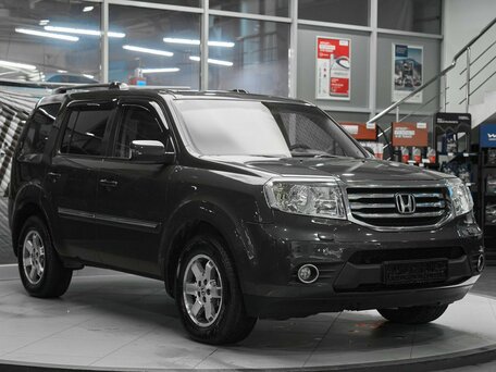 2014 Honda Pilot II Рестайлинг, серый, 2079000 рублей, вид 3