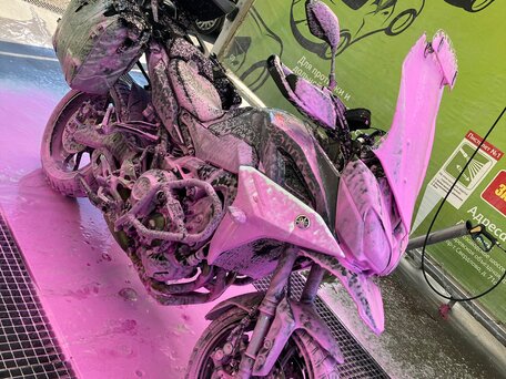 2018 Yamaha MT-09 Tracer (FJ-09), серый, 750000 рублей, вид 4
