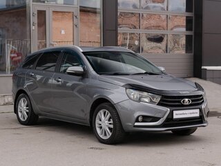 2019 Lada (ВАЗ) Vesta SW I, серый, 870000 рублей, вид 3