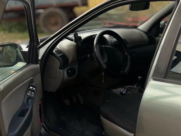 2011 Lada (ВАЗ) Kalina I, серый, 290000 рублей - вид 7