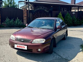 2006 Kia Spectra I Рестайлинг 2, красный, 250000 рублей, вид 1