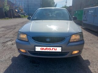 2005 Hyundai Accent ТагАЗ II, серебристый, 280000 рублей, вид 2