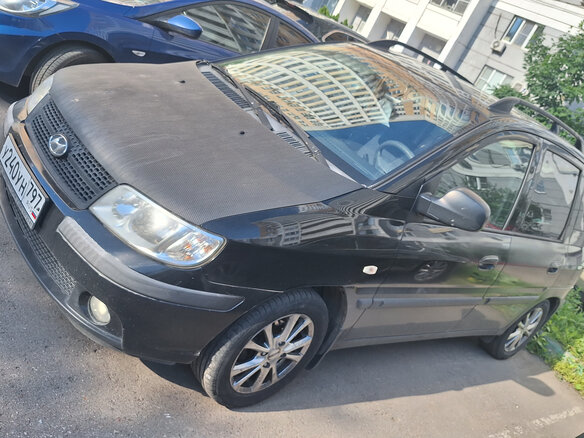 2008 Hyundai Matrix I Рестайлинг, чёрный, 380000 рублей - вид 11