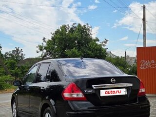 2007 Nissan Tiida I, чёрный, 480000 рублей, вид 4