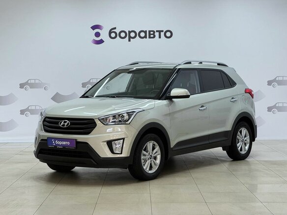 2019 Hyundai Creta I, бежевый, 1745000 рублей