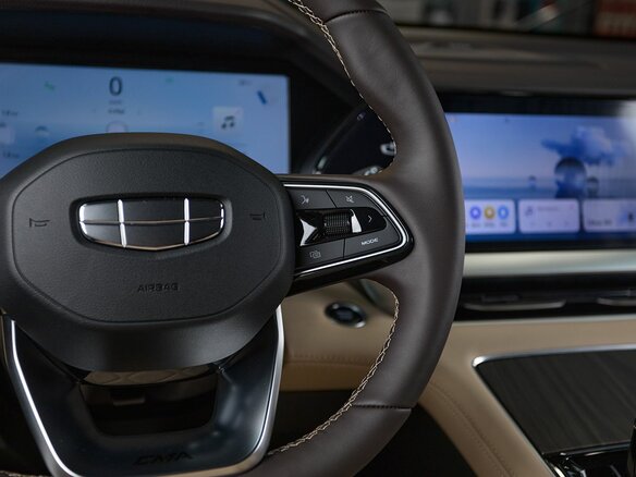 2025 Geely Monjaro (Xingyue L) I, белый - вид 12