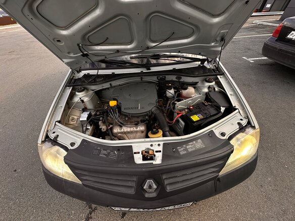 2007 Renault Logan I, серебристый, 270000 рублей - вид 6