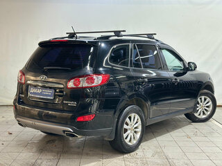 2011 Hyundai Santa Fe II Рестайлинг, чёрный, 1050000 рублей, вид 3