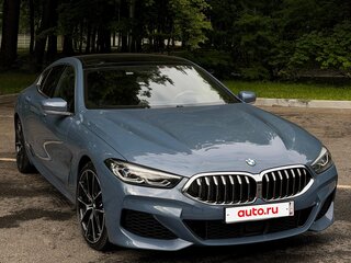 2021 BMW 8 серии Gran Coupe 840i xDrive II (G14/G15/G16), синий, 8100000 рублей, вид 3