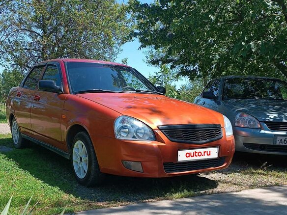 2007 Lada (ВАЗ) Priora I, серый, 300000 рублей - вид 9