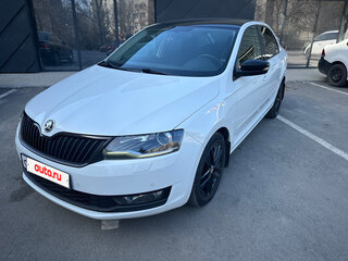 2018 Skoda Rapid I Рестайлинг, белый, 1620000 рублей, вид 1