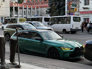 2023 BMW M3 Competition Package VI (G80), зелёный, 13000000 рублей, вид 2