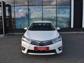 2013 Toyota Corolla XI (E160, E170, E180), белый, 990000 рублей, вид 2