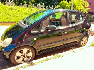 2002 Mercedes-Benz A-Класс 140 I (W168) Рестайлинг, чёрный, 260000 рублей, вид 3