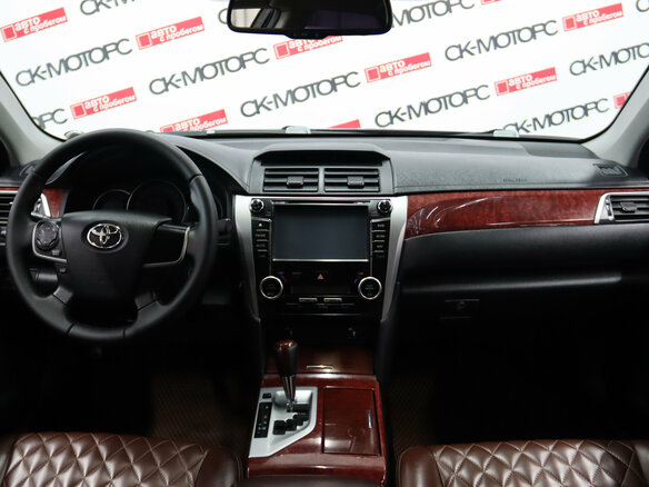2012 Toyota Camry VII (XV50), чёрный, 1445170 рублей - вид 8