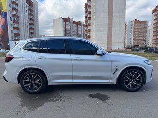 2021 BMW X3 25i xDrive III (G01) Рестайлинг, белый, 4550000 рублей, вид 3