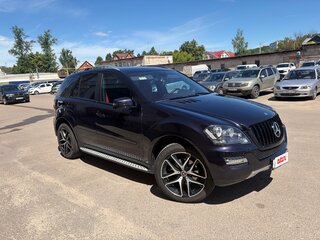 2010 Mercedes-Benz M-Класс 350 II (W164) Рестайлинг, синий, 1700000 рублей, вид 4