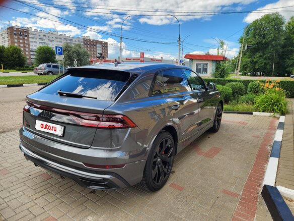 2019 Audi Q8 55 TFSI I (4M), серый, 6000000 рублей - вид 10