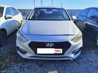 2018 Hyundai Solaris II, жёлтый, 522000 рублей, вид 1