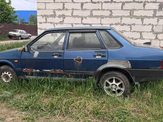 2004 Lada (ВАЗ) 21099, синий, 65000 рублей, вид 3