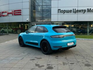 2021 Porsche Macan GTS I Рестайлинг, синий, 6100000 рублей, вид 4