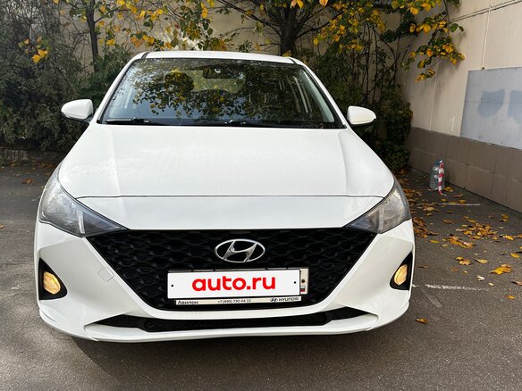 2020 Hyundai Solaris II, белый, 995000 рублей - вид 1