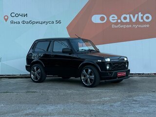 2021 Lada (ВАЗ) 2121 (4x4) Urban I Рестайлинг (2020), чёрный, 875000 рублей, вид 3
