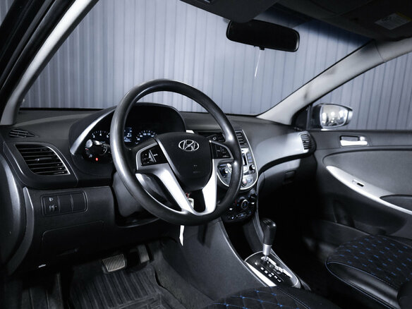 2012 Hyundai Solaris I, чёрный, 790000 рублей - вид 12