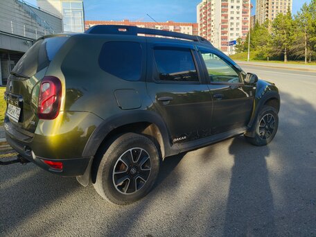 2017 Renault Duster I Рестайлинг, зелёный, 1359000 рублей, вид 3