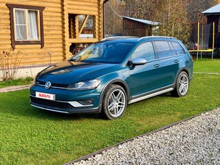 2019 Volkswagen Golf Alltrack VII Рестайлинг, зелёный, 2290000 рублей, вид 1