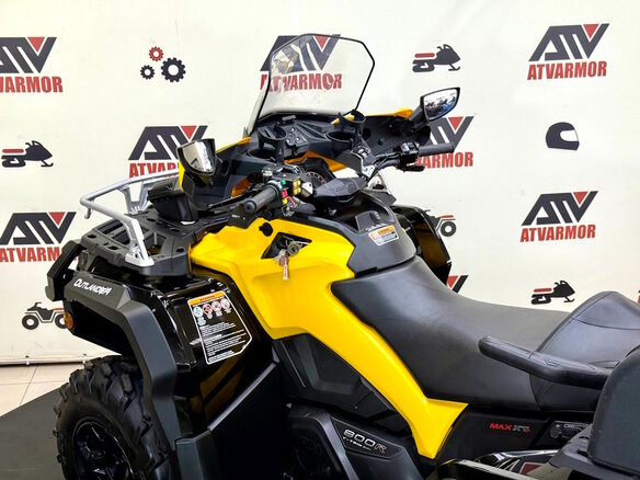2012 BRP Can-Am Outlander 800, жёлтый, 1229000 рублей - вид 14