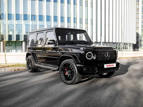 2021 Mercedes-Benz G-Класс 400 d III (W463), чёрный, 16200000 рублей