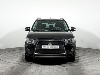 2012 Mitsubishi Outlander II Рестайлинг, чёрный, 980000 рублей, вид 2