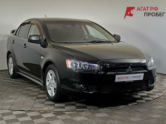 2008 Mitsubishi Lancer X, чёрный, 1180000 рублей - вид 2