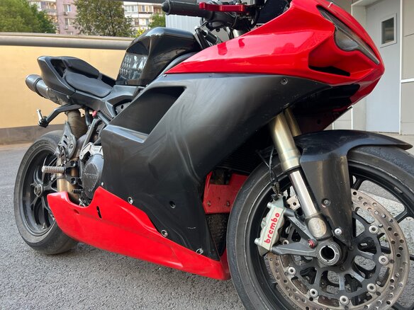 2011 Ducati 848, красный, 419000 рублей - вид 4