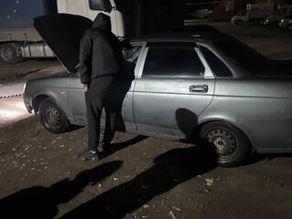2012 Lada (ВАЗ) Priora I, серый, 150000 рублей, вид 4