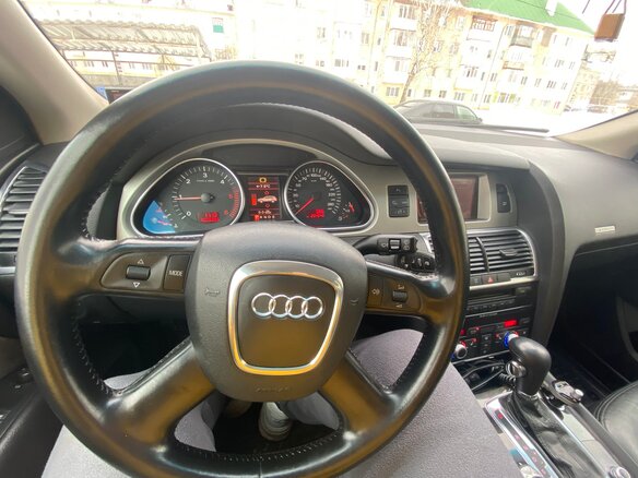 2007 Audi Q7 I (4L), синий, 1700000 рублей - вид 11