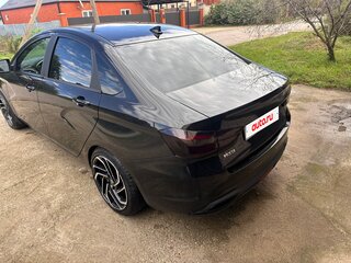 2024 Lada (ВАЗ) Vesta I Рестайлинг (NG), чёрный, 1350000 рублей, вид 5