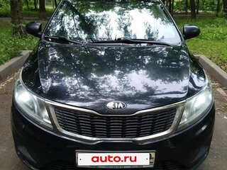 2014 Kia Rio III, чёрный, 600000 рублей, вид 1