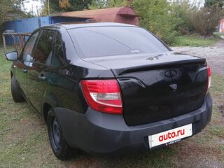 2014 Lada (ВАЗ) Granta I, чёрный, 265000 рублей, вид 5