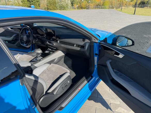 2021 Audi A5 45 TFSI II (F5) Рестайлинг, синий, 4250000 рублей - вид 11