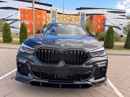 2020 BMW X6 40d III (G06), чёрный, 6982221 рублей, вид 2