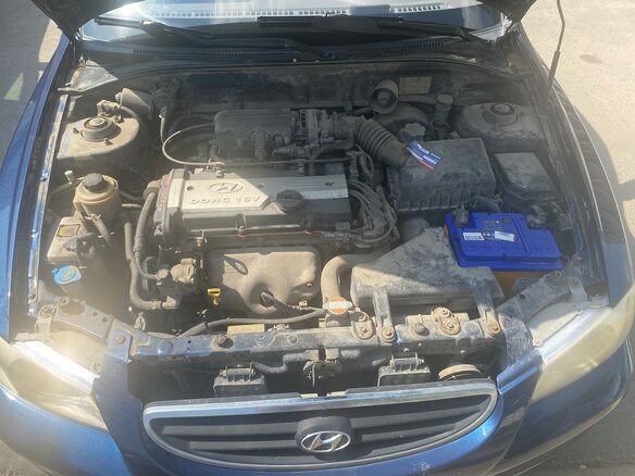 2007 Hyundai Accent ТагАЗ II, синий, 470000 рублей - вид 14