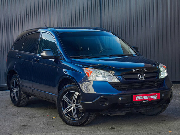 2007 Honda CR-V III, синий, 1420000 рублей - вид 3