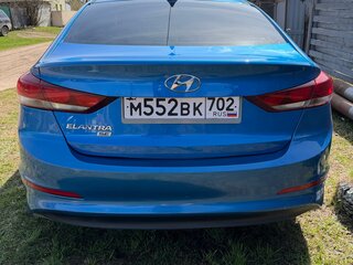 2016 Hyundai Elantra VI (AD), синий, 980000 рублей, вид 5