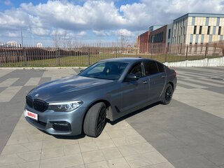 2018 BMW 5 серии 520d VII (G30/G31/G38), серый, 2600000 рублей, вид 2