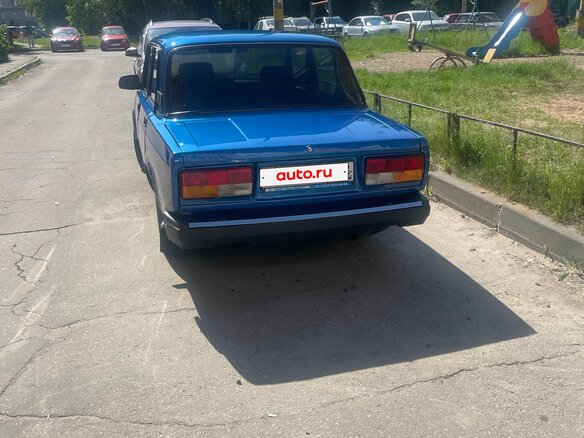 2010 Lada (ВАЗ) 2107, синий, 200000 рублей - вид 7